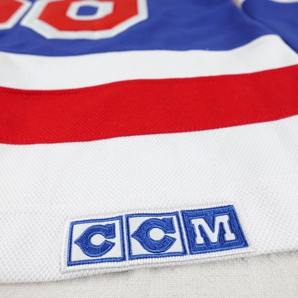 CCM Vintage Jagr Rangers Stitched Hockey Jersey Size 50 Medium Made in Canada - Picture 6 of 13